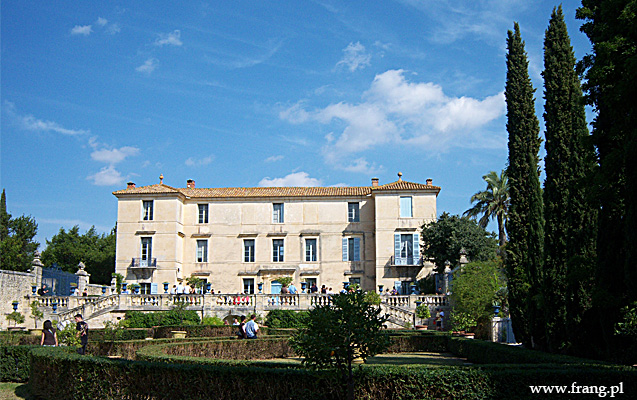 Fotografia ‘’Chateau de Flaugergues’’ w Montpellier.